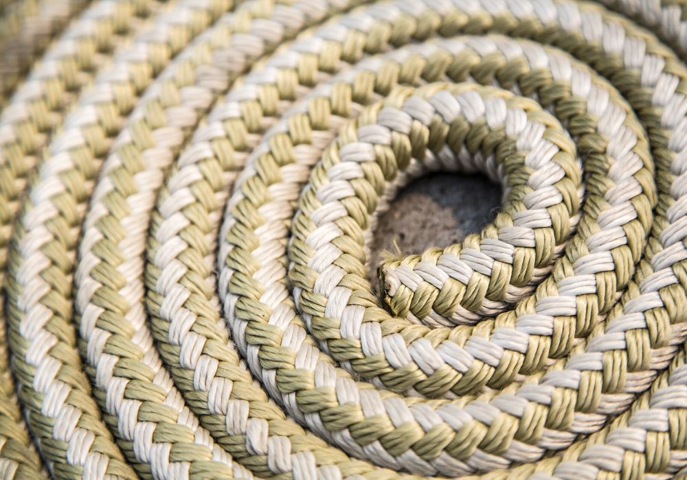 Asbestos Gland Packing Rope – industrial insulation product supplied by Calcutta Asbestos Co., Raipur