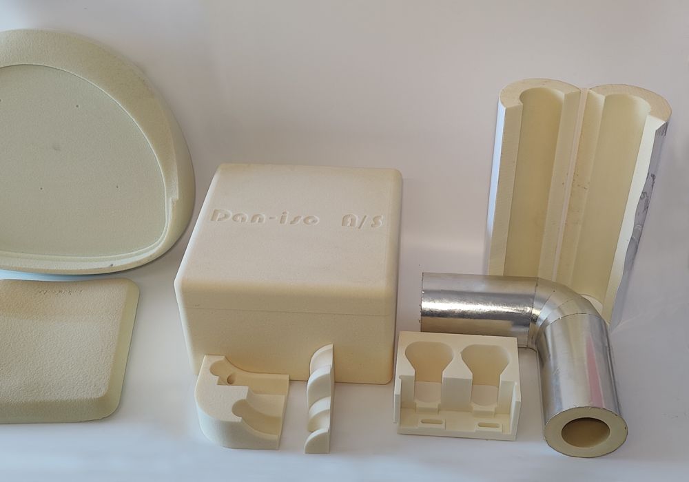 PUF Pipe Supports – industrial insulation product supplied by Calcutta Asbestos Co., Raipur