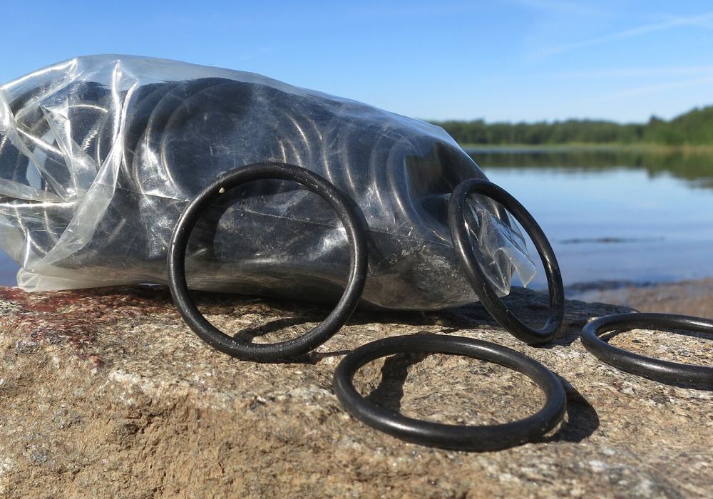 Rubber O-Rings – industrial insulation product supplied by Calcutta Asbestos Co., Raipur